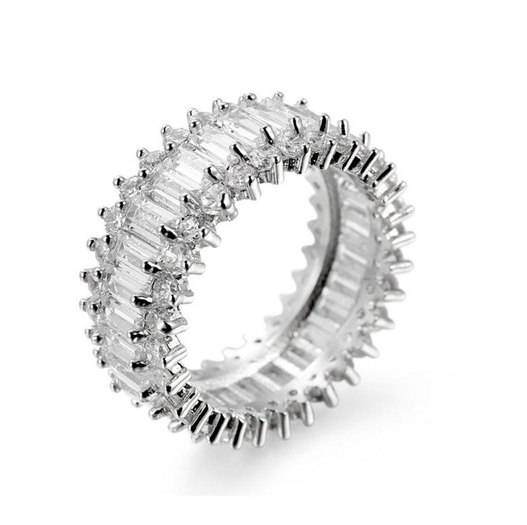 Diamond Baguette Crown Ring MEN RING jewelry affordable hip hop travis scott