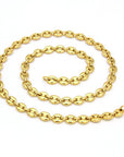plain solid gucci link 8mm necklace chain bracelet white gold yellow gold affordable hip hop jewelry shopgld