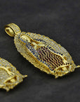 Lady of Guadalupe virgin Mary pendant & necklace chain