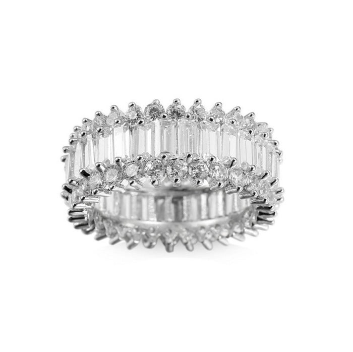 Diamond Baguette Crown Ring MEN RING jewelry affordable hip hop travis scott