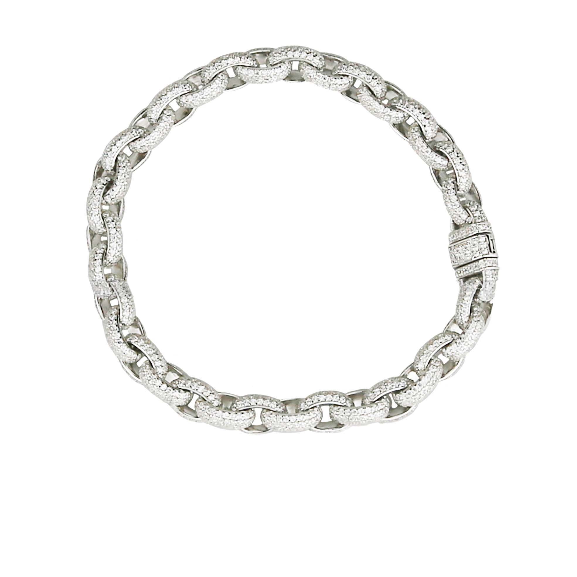 hermes link acrobat bracelet necklace chain 8mm