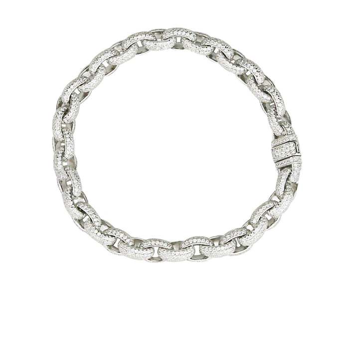 hermes link acrobat bracelet necklace chain 8mm