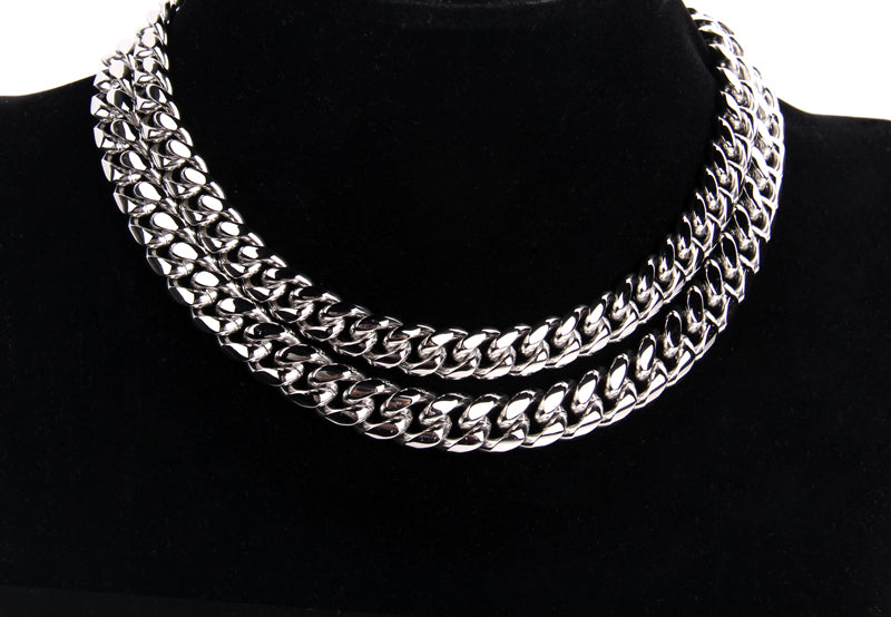 cuban link ifandco chain necklace shopgld
