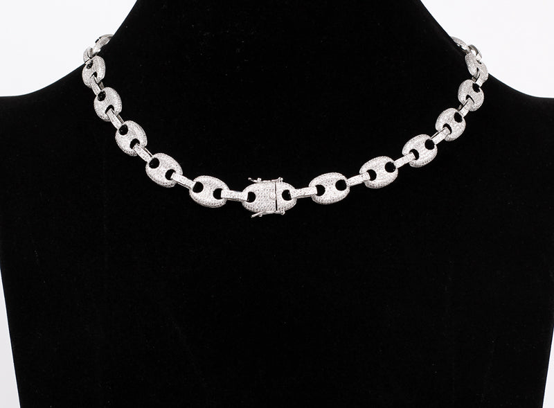 gucci link chain 12mm diamond necklace bracelet affordable jewelry lifetime guarantee shopgld