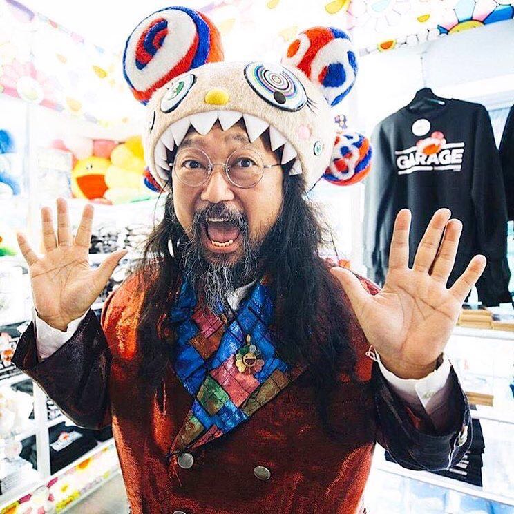 Murakami flower fidget spinner takashi murakami ifandco