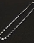 plain solid gucci link 8mm necklace chain bracelet white gold yellow gold affordable hip hop jewelry shopgld