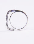 hamburger rings as seen on Nigo in multicolored vvs diamond ifandco 