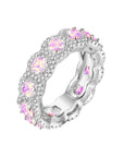 Kylie Jenner Travis Scott GQ quiz eternity ring kylie ring diamond travis scott ring jewelry