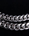cuban link ifandco chain necklace