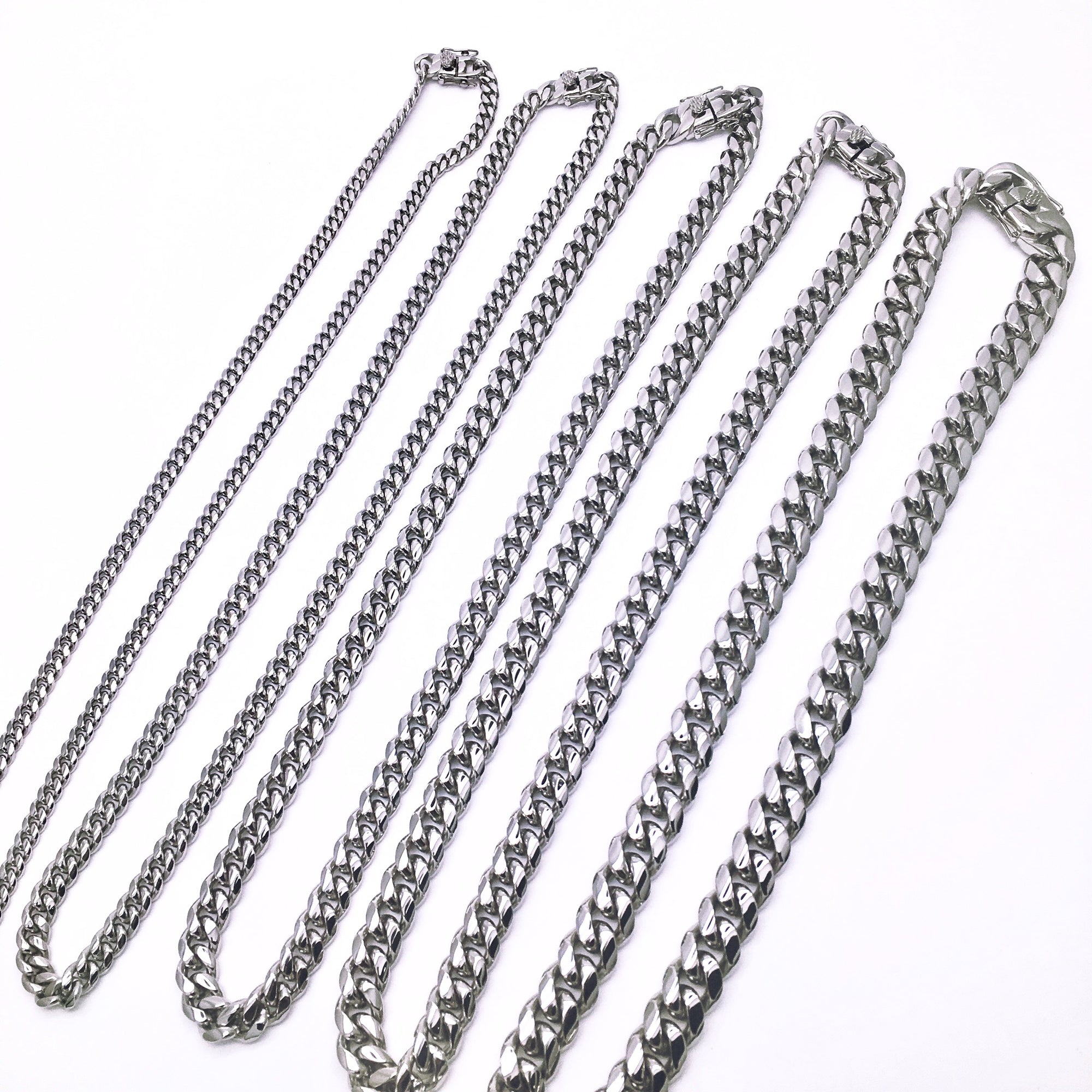 cuban link ifandco chain necklace