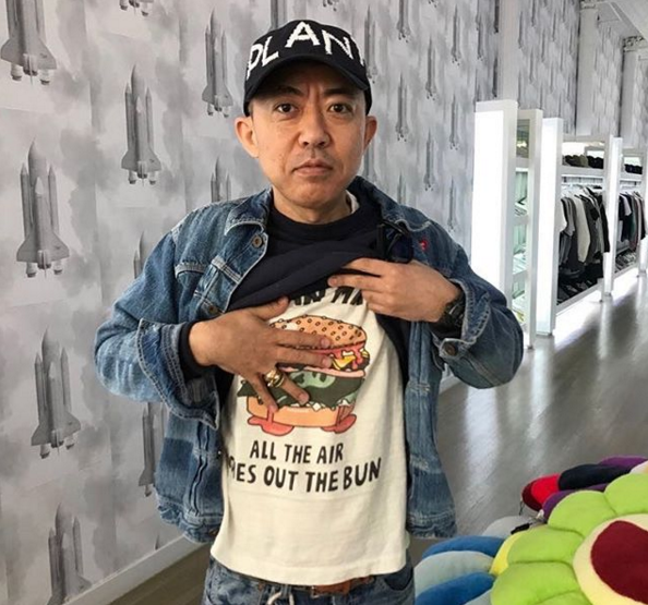 hamburger rings as seen on Nigo in multicolored vvs diamond ifandco 