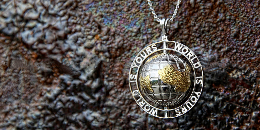 nas world is yours pendant necklace chain ifandco