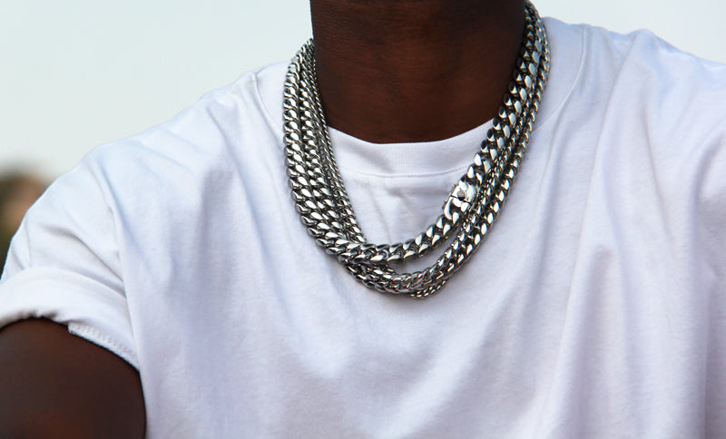 cuban link ifandco chain necklace shopgld