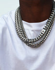 cuban link ifandco chain necklace shopgld