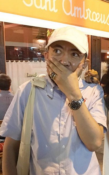 hamburger rings as seen on Nigo in multicolored vvs diamond ifandco 
