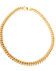Cuban link chain 13mm fully iced with custom clasp ifandco icebox