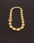 gucci link chain 13mm diamond necklace bracelet affordable jewelry lifetime guarantee shopgld
