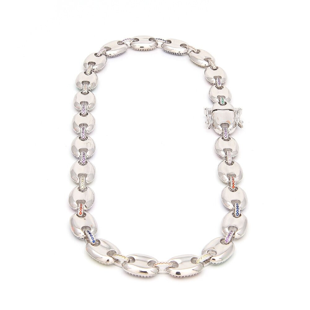 gucci link chain 13mm diamond necklace bracelet affordable jewelry lifetime guarantee shopgld