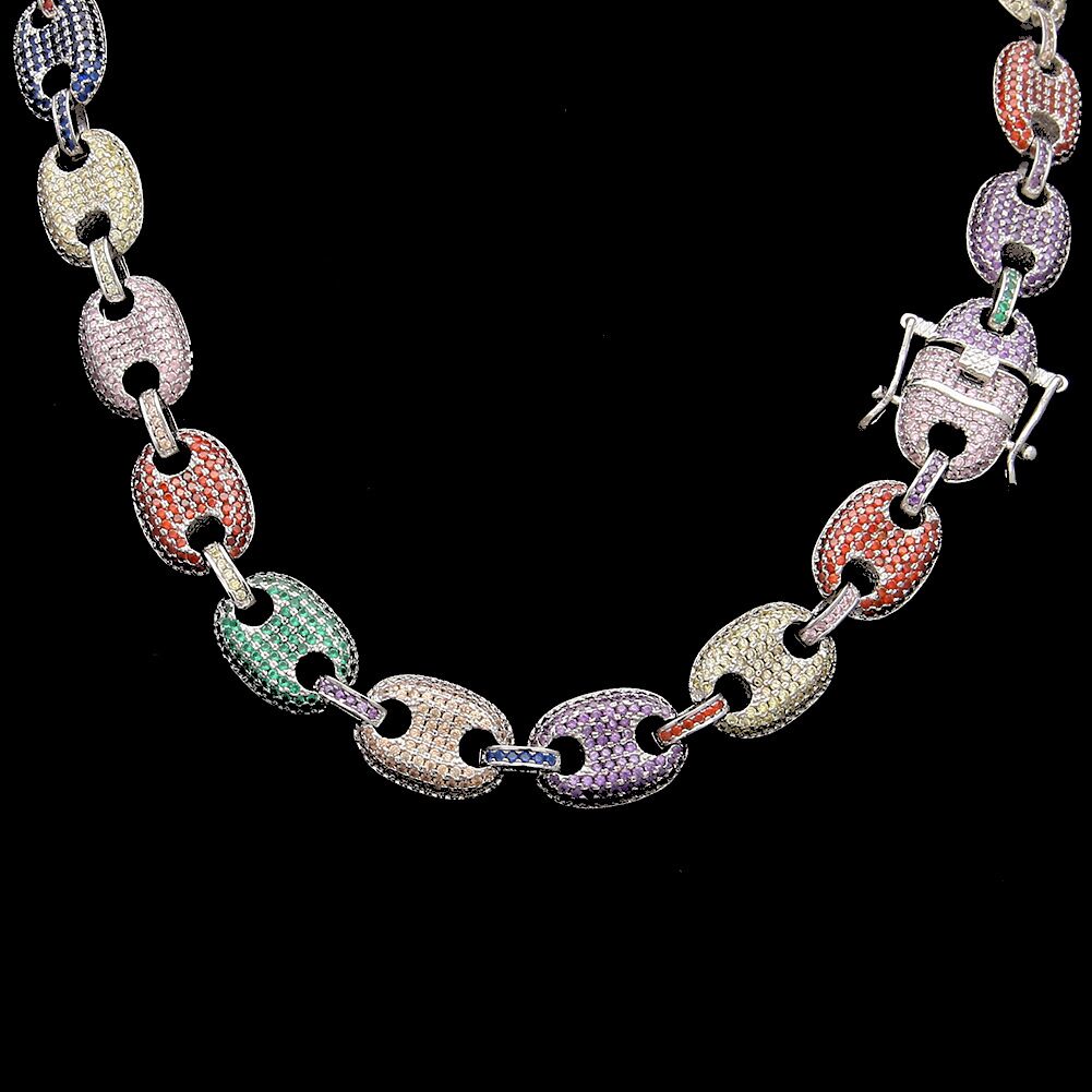 gucci link chain 13mm diamond necklace bracelet affordable jewelry lifetime guarantee shopgld