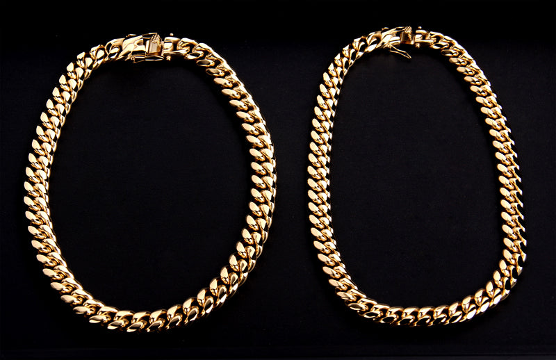 cuban link ifandco chain necklace shopgld