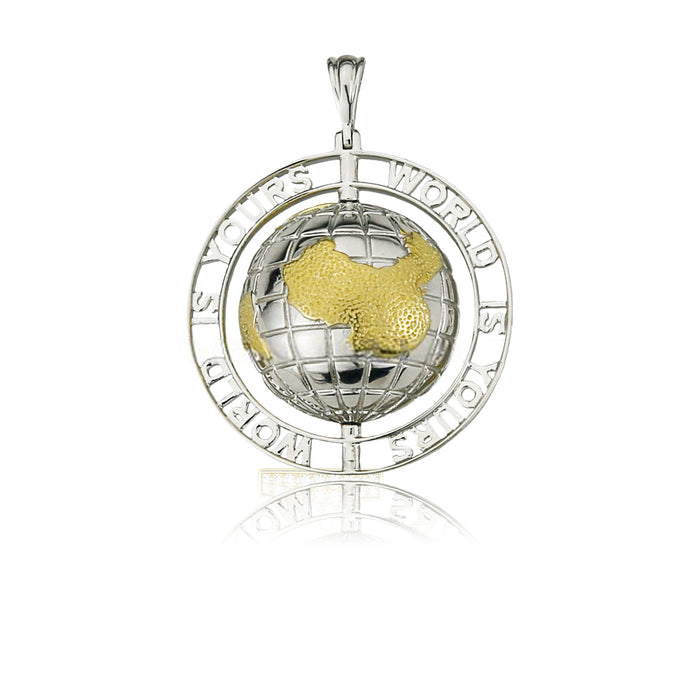 nas world is yours pendant necklace chain ifandco