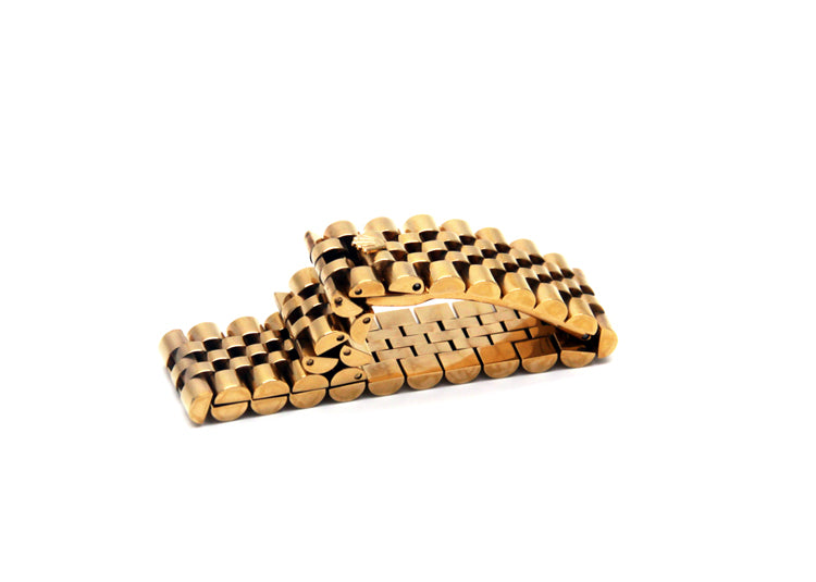 Rolex bracelet presidential bracelet bangle watch strap vintage diamond yellow gold