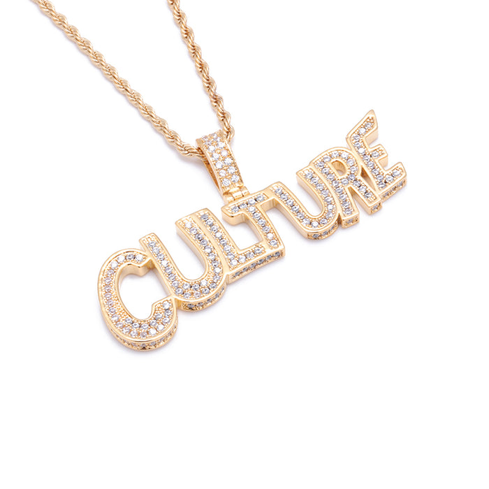 Migo yung rich nation culture YRN pendant necklace chain vvs diamond offset quavo takeoff ifandco custom jewelry