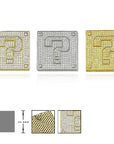 mario question block pendant chain diamond