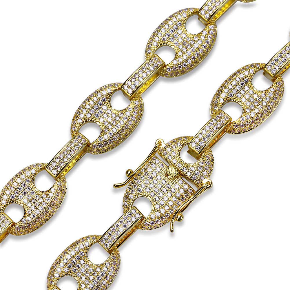 gucci link chain 12mm diamond necklace bracelet affordable jewelry lifetime guarantee shopgld