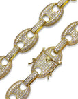 gucci link chain 12mm diamond necklace bracelet affordable jewelry lifetime guarantee shopgld
