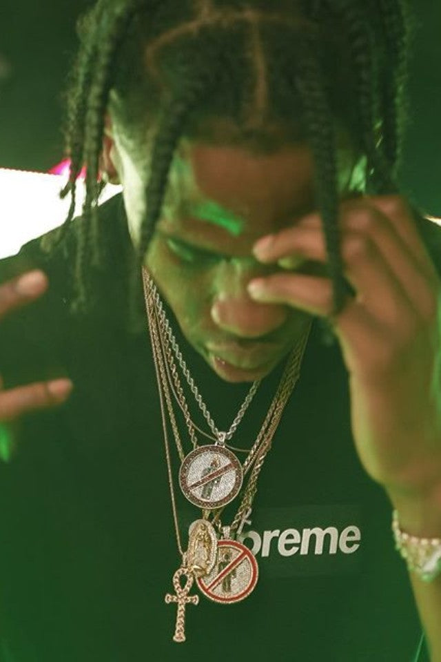 ankh necklace chain pendant as seen on Travis scott la frame