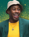golf le fleur tyler the creator flower boy pendant necklace free chain igor ifandco vvs diamond ben baller