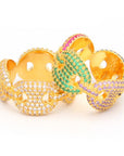 gucci link ring vvs diamond ifandco as seen on drake affordable hip hop jewelry