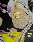 Bathing ape Bape Necklace Pendant as seen on travis scott nigo and Pharrell
