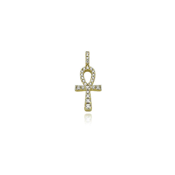 nano ankh pendant necklace chain affordable hip hop jewrelry