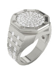 Audemars Piguet Diamond Set Royal Oak Ring handmade patek philippe ring