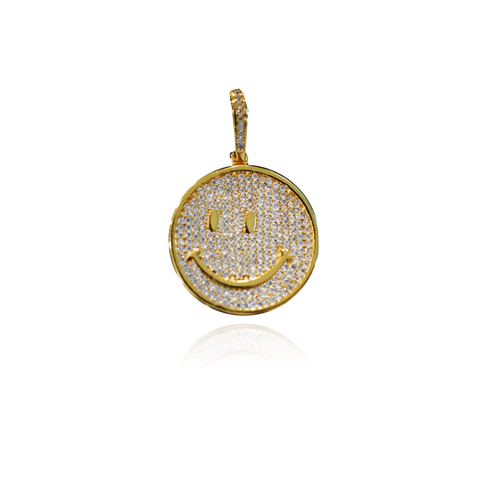 Travis Scott Astroworld smiley globe pendant necklace free matching chain pendant vvs ifadnco