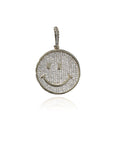 Travis Scott Astroworld smiley globe pendant necklace free matching chain pendant vvs ifadnco