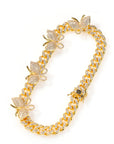 12mm miami cuban link butterfly choker diamond kylie jenner stormi playboi carti