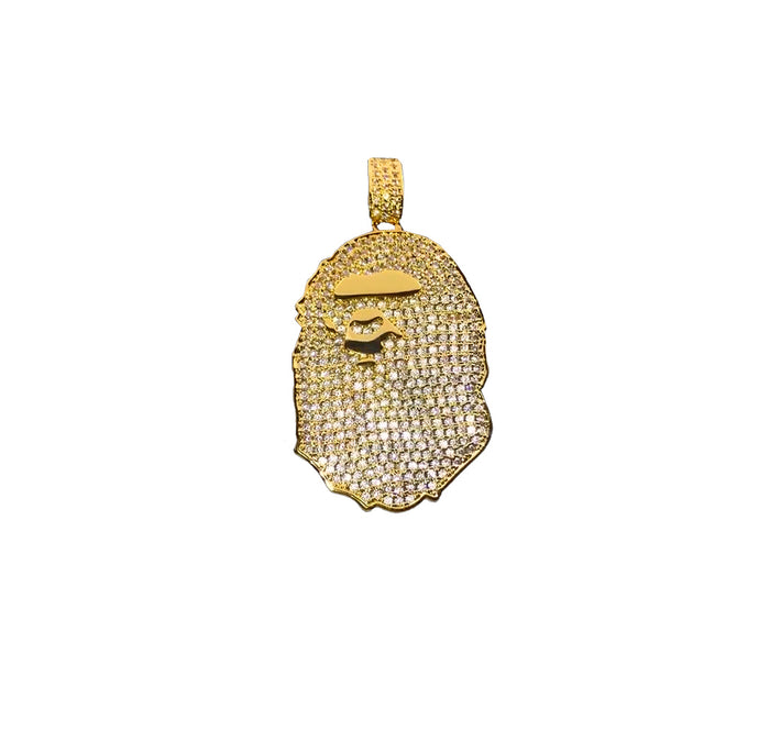 Bape pendant and necklace rope chain