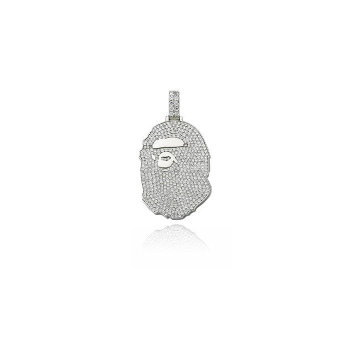 ベイプ パーカー bathing ape bape diamond pendant necklace chain ifandco kidcudi ben baller nft bapetaverse buy eth 