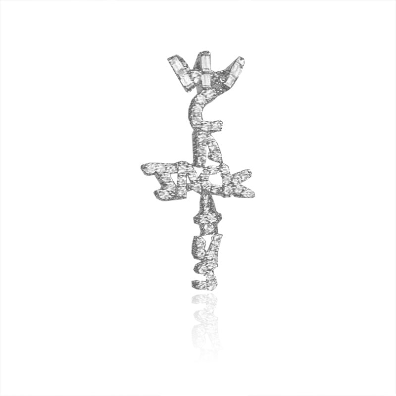 travis scott kylie jenner cactus jack necklace pendant diamond chain 