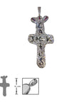 La flame Travis Scott Cactus Jack necklace pendant gucci link ifandco