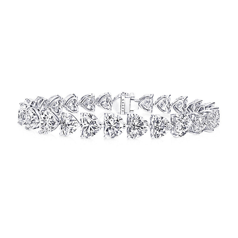 Graff heart-shape diamond Bracelet vvs ifandco luxury kylie jenner