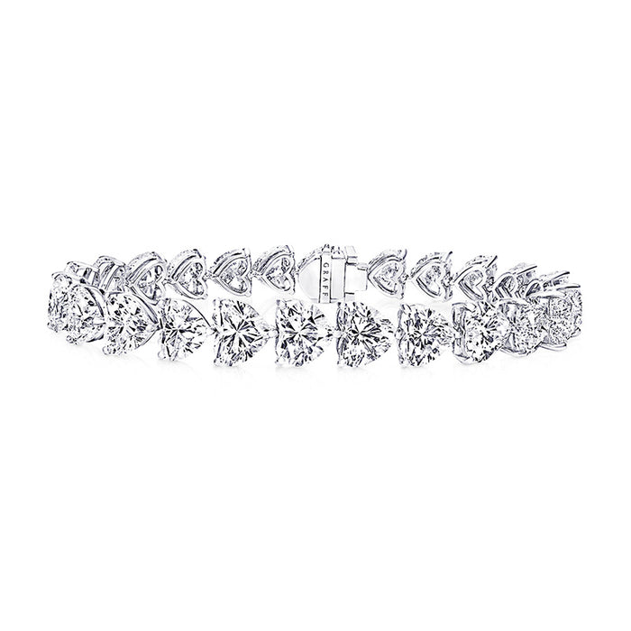 Graff heart-shape diamond Bracelet vvs ifandco luxury kylie jenner