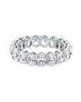 Kylie Jenner signature eternity band ring in oval kylie ring diamond