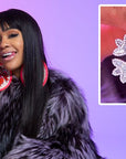 Quavo Gifts Saweetie A $75K Iced Snowflake pendant necklace chain free vvs diamond girl my type