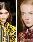 versace runway micro pave vogue trend Get ready for the 90s hair clip revival in 2018