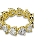 Kylie Jenner signature heart eternity ring diamond vvs shopgld ifandco travis scott