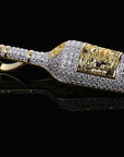 Hennessy dripped bottle pendant necklace chain saweetie my type juice world diamond gold 